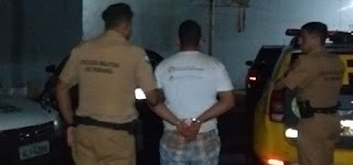 Nova Cantu: PM prende homem por agredir e ameaçar esposa