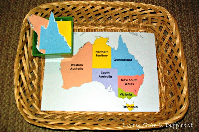Australia States and Territories (Free Printable)