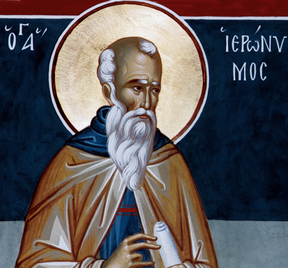 ORTHODOX CHRISTIANITY THEN AND NOW Saint Jerome of Stridon (+ 420)