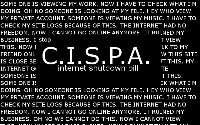 Fuck CISPA - Stop censoring Internet !