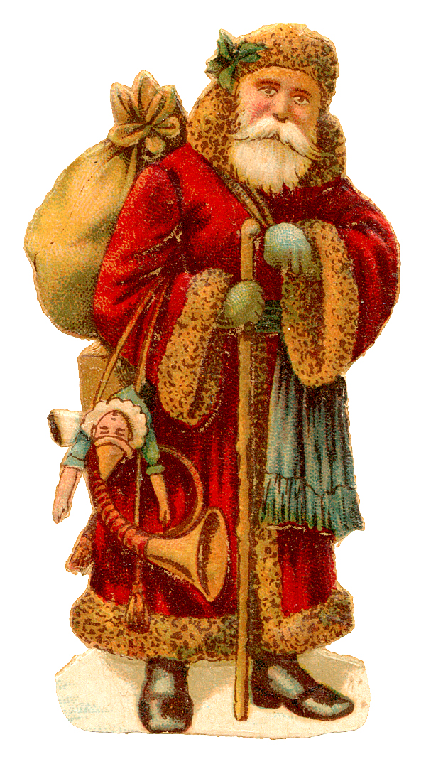 vintage santa clip art - photo #18