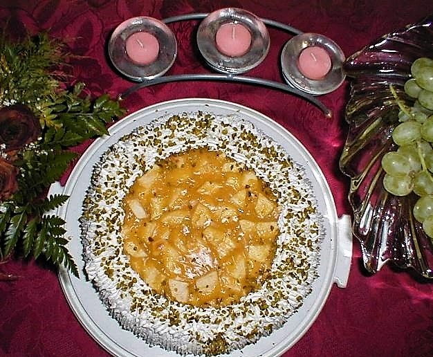 Marlis + Peters Küchenwelt: Apfel-Wein-Torte