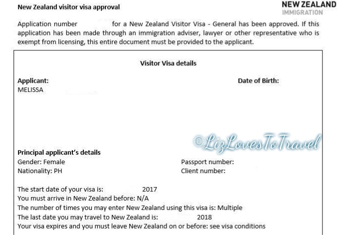 Vfs new zealand visa status