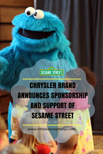 Chrysler will help extend the reach in new and creative ways, and support Sesame Workshop's nonprofit mission to help kids grow smarter, stronger, and kinder! Learn more about the sponsorship here! 