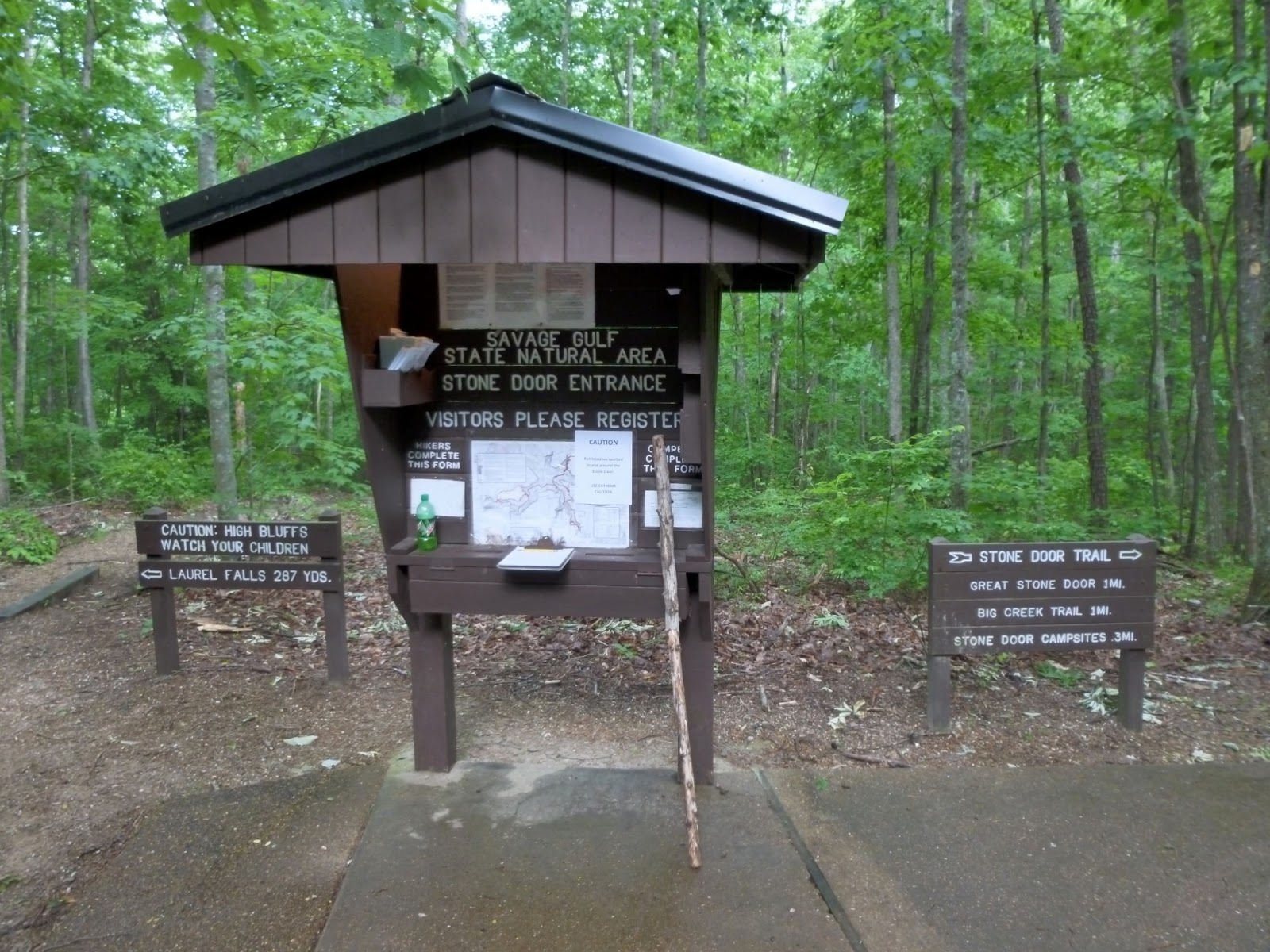 American Travel Journal Laurel Falls And Great Stone Door