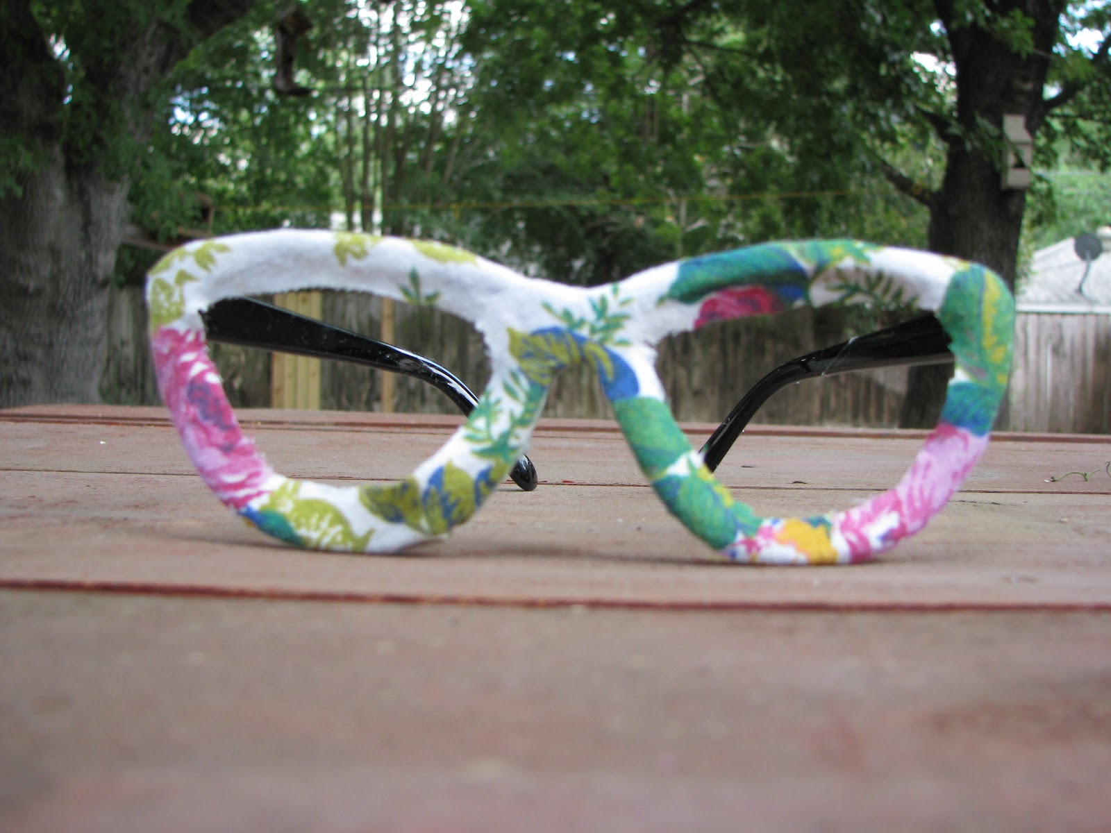 Refashion Coop Fabric Covered Sunglasses