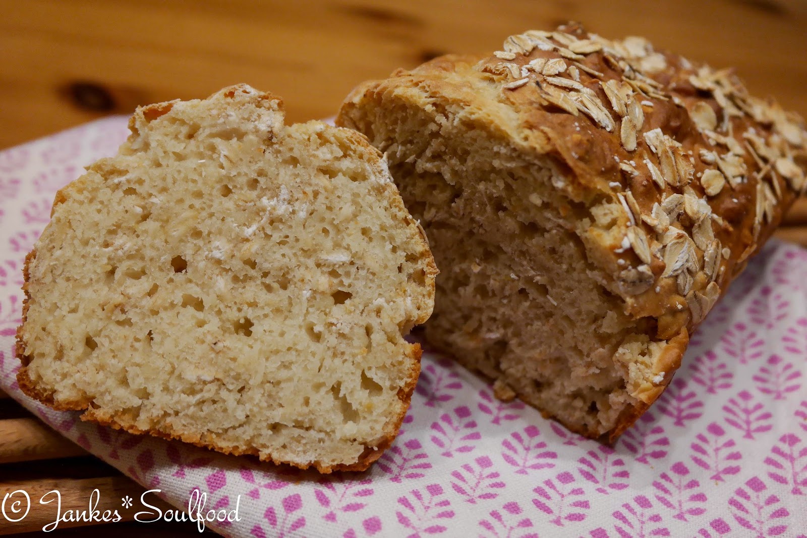 Jankes*Soulfood : Schnelles Dinkelbrot ohne Hefe