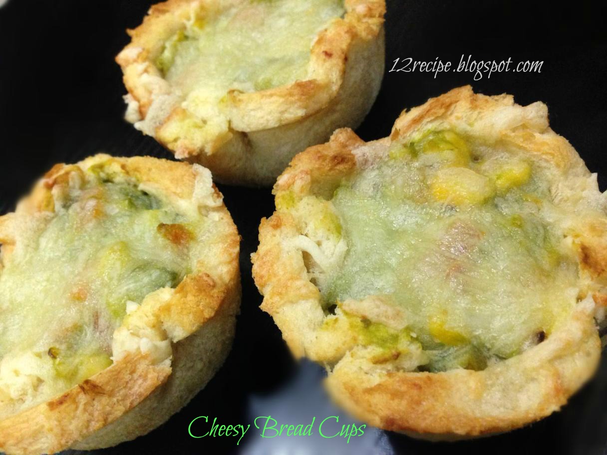 Cheesy Bread Cups Recipe Book