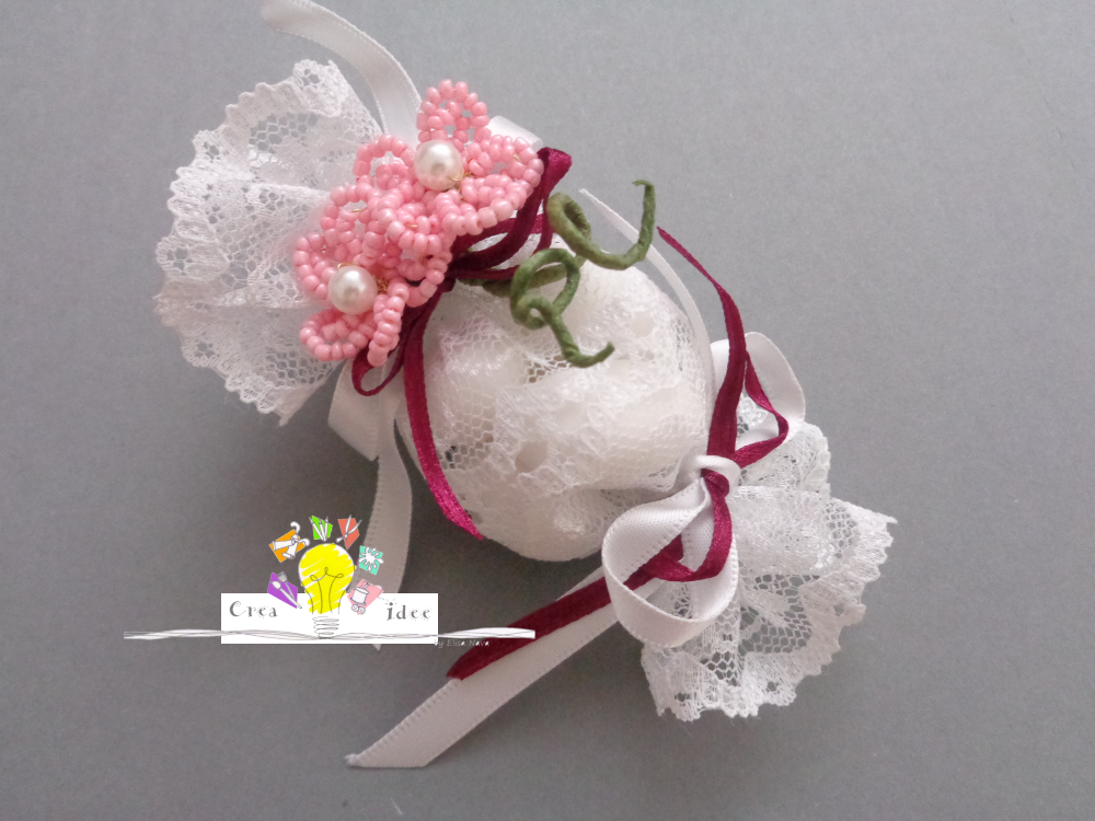 Tutorial Bomboniera Con Fiori Di Perline