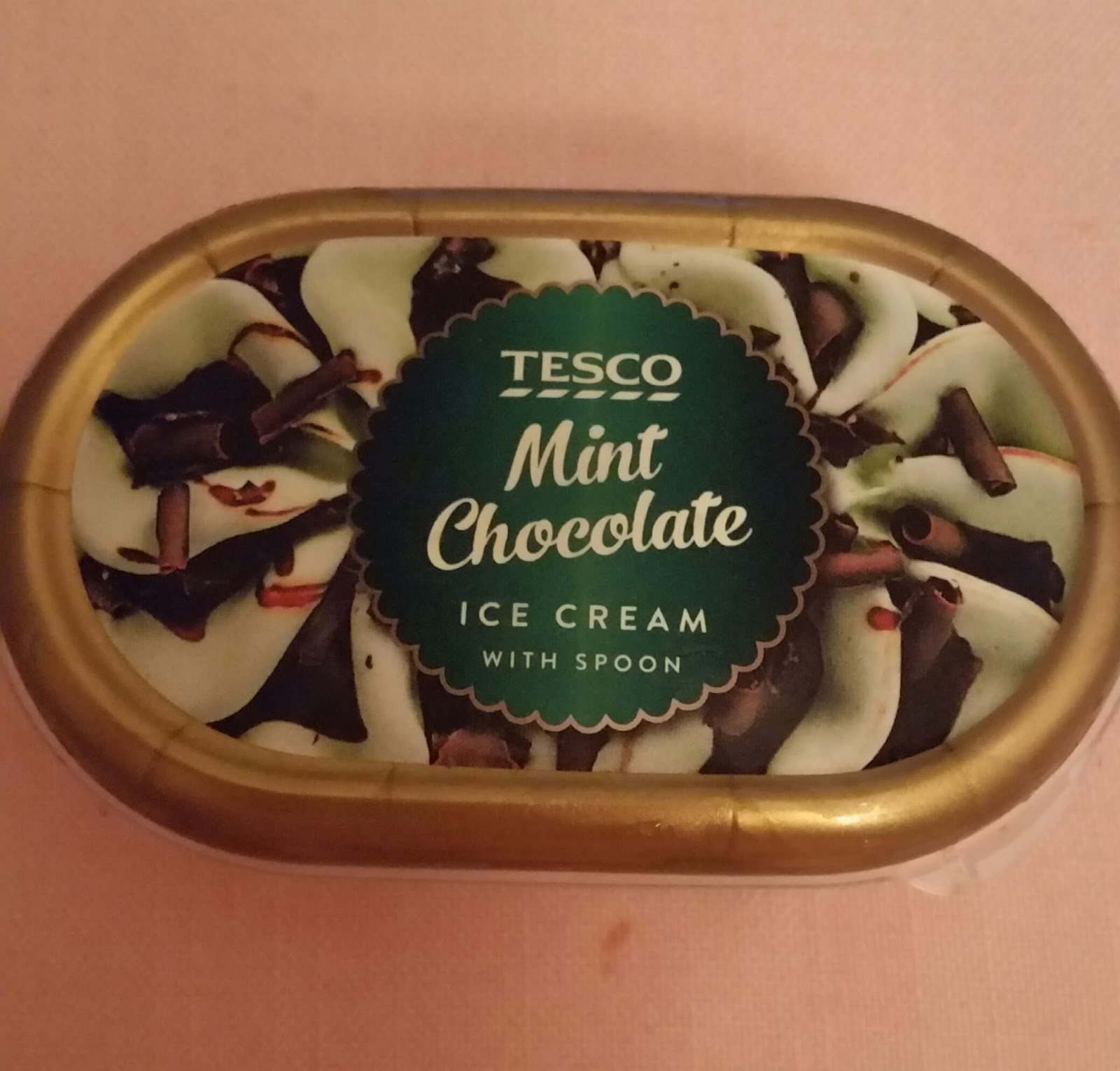Trust Me Treats Tesco Mint Chocolate Ice Cream Mini review