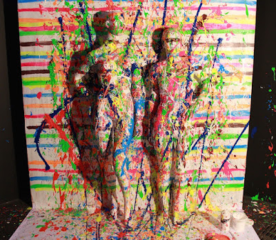 Flesh and Acrylic Abstract Art by Ben Heine - Плоть и акрил Бен Хайне - Body Painting - Russia