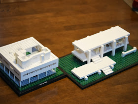 ファンズワース邸とサヴォア邸 Farnsworth House Villa Savoye Lego Architecture