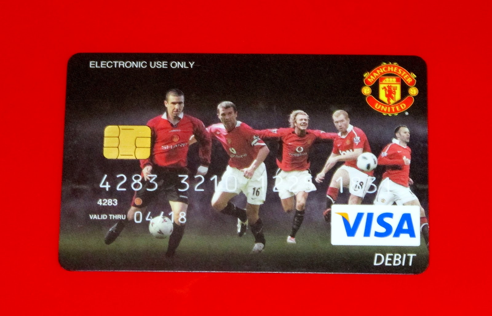 Bo is a Nerd: Maybank Manchester United Visa Debit Card buat aku teruja..