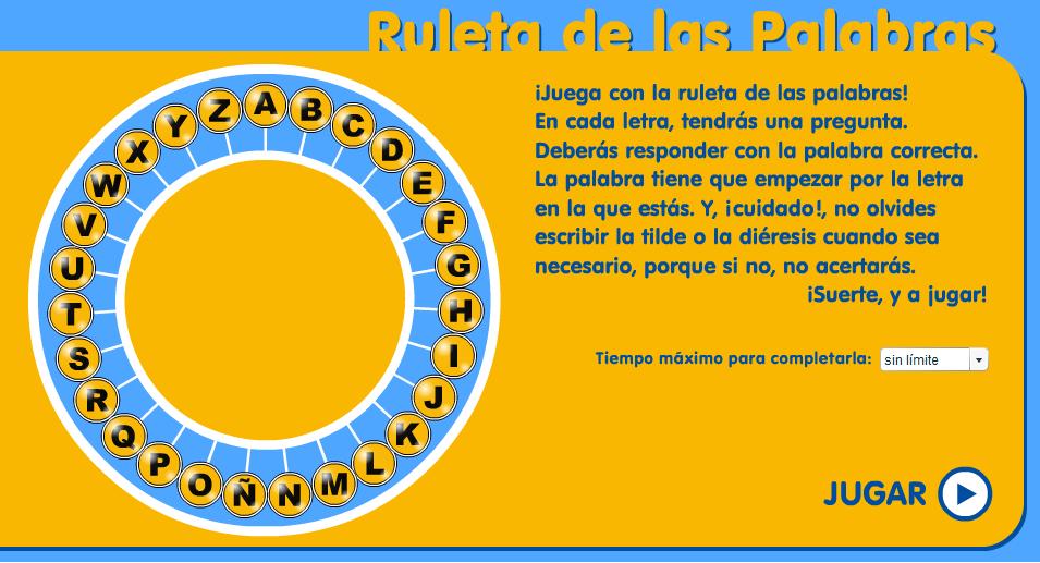 Ruleta de las Palabras