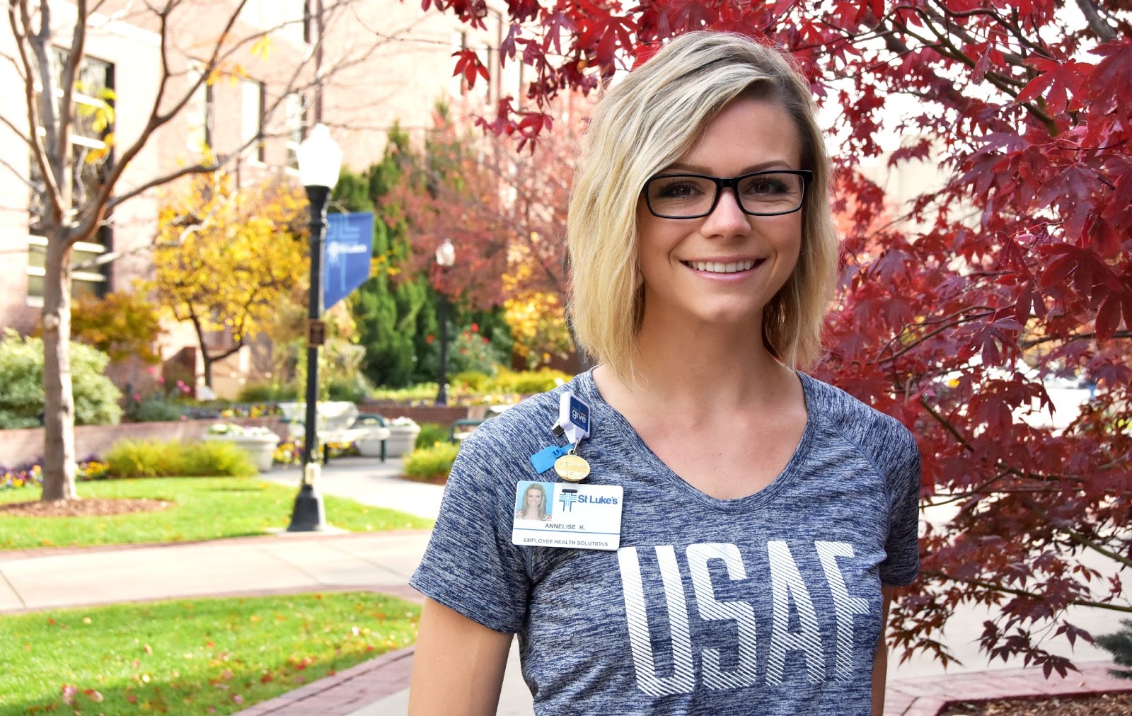 Citizen Soldier, St Luke's Health System Honors Veteran's Day and Wellness Coordinator, Idaho Air National Guard, Citizen Soldier, 124 Fighter Wing
