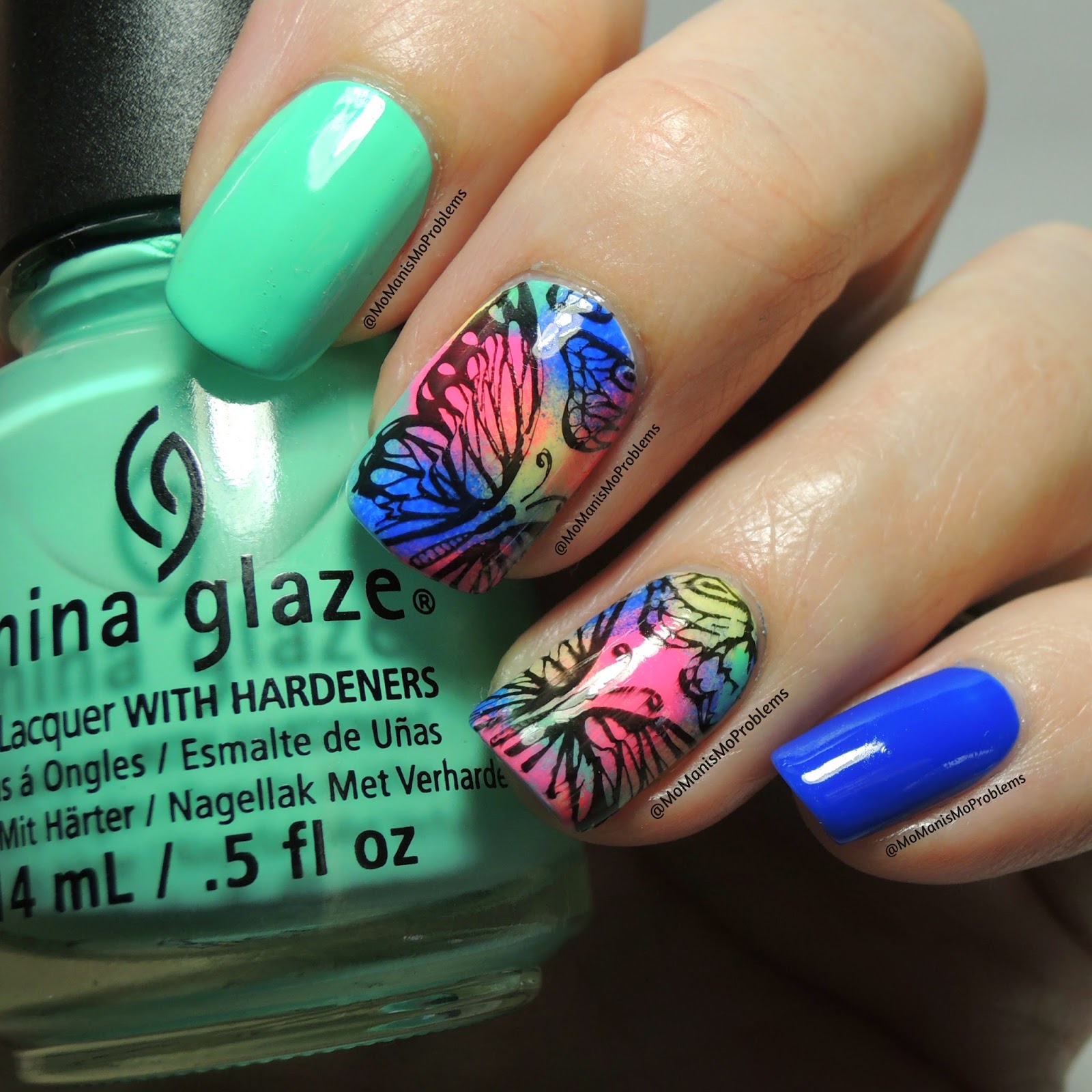 Mo Manis Mo Problems: Painted Butterflies