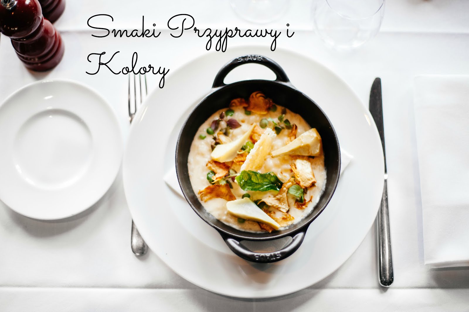 Smaki przyprawy i kolory