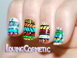 ethnic nail art designs 2