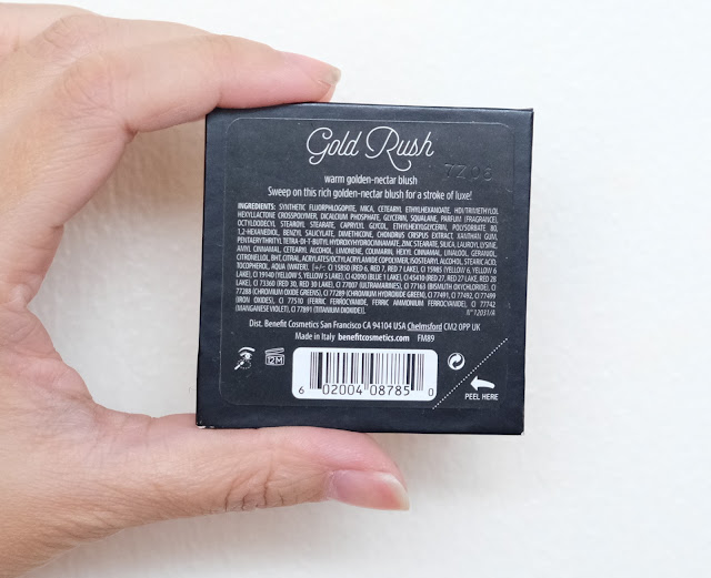 a photo of Benefit Gold Rush review.