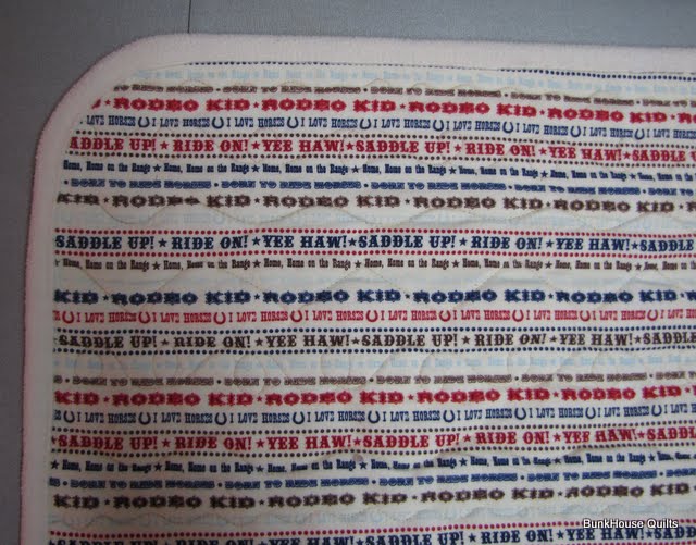 Quilting In The BunkHouse Fleece Binding