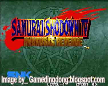 games ding dong samurai shodown 4