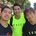 Athletes Jerico Ejercito Estregan, Pio Luz, and Runner Rocky on the Nike+ Run Club