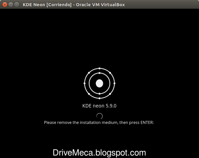 DriveMeca instalando KDE neon Plasma paso a paso