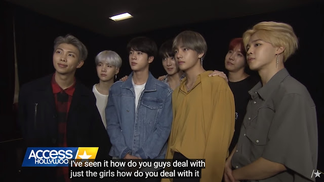 특이점이 온 방탄 미국 인터뷰.jpg | 인스티즈