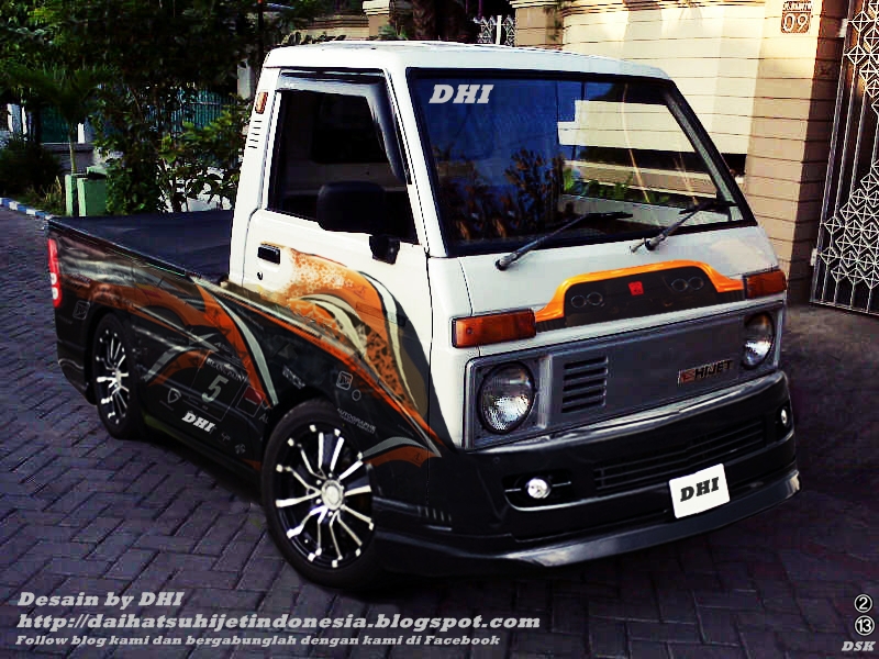 Modifikasi mobil pick up terbaru carry futura l300 t120ss