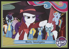 My Little Pony Rarity Investigates Series 4 Trading Card