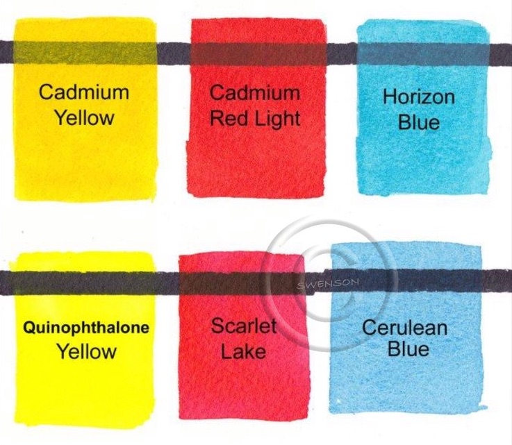 Brenda Swenson Watercolor Paints Understanding Opaque and Transparent
