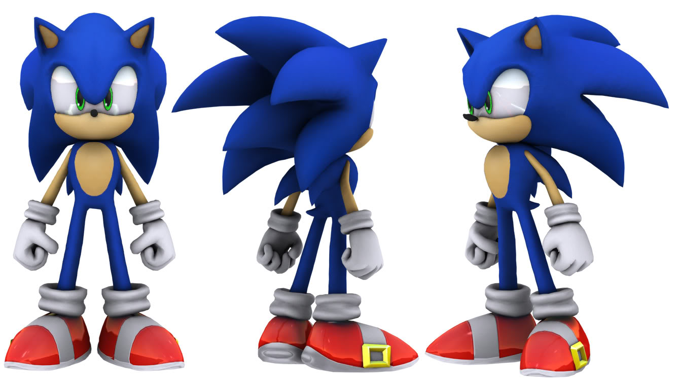 Sonic 3d Model Reference free images, download Sonic 3d Model Reference,Son...