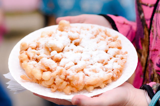 Funnel Cake Served at the Smithfield Ham and Yam Festival 