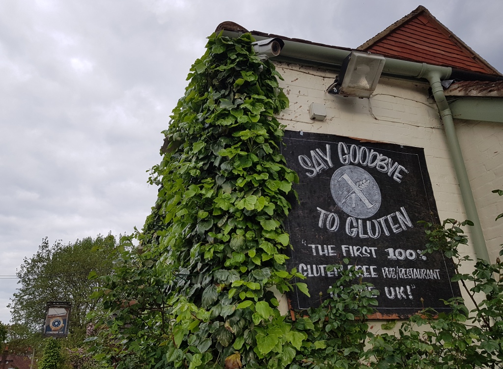 The Ham and Egger Files 100 gluten free at The Compass Inn at Winsor