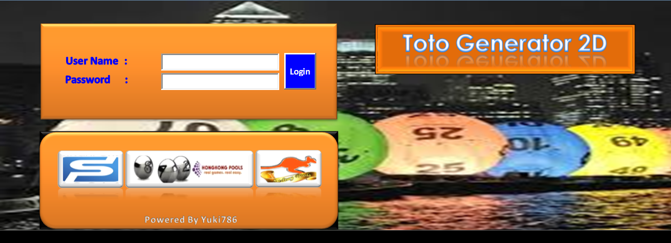 TOTO GENERATOR 2D Galery Aplikasi