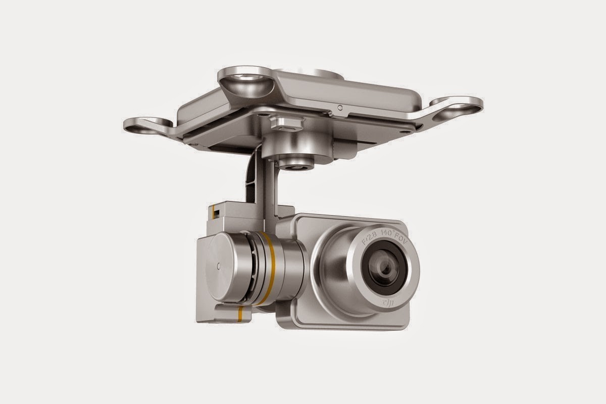 DJI Phantom 2 Vision+ V3.0 Quadcopter Camera, 14MP stills & full HD 1080p video