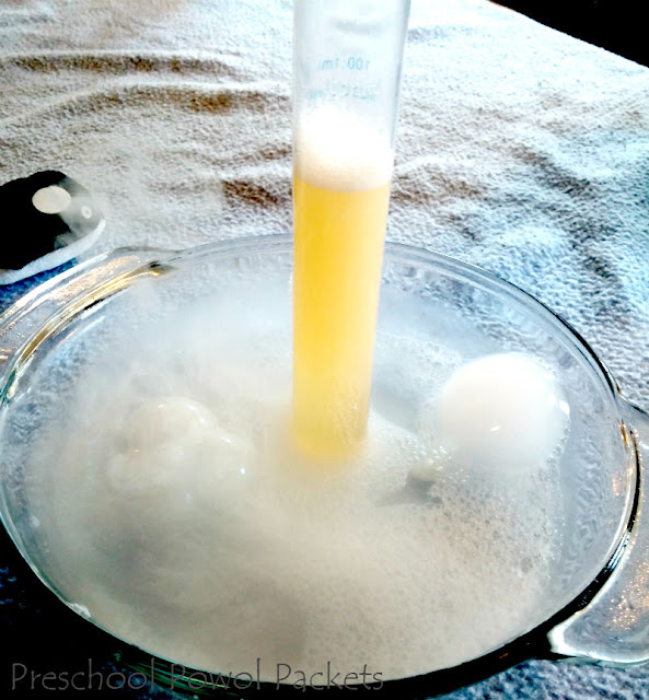 Dry Ice Bubble Science Experiment Preschool Powol Packets