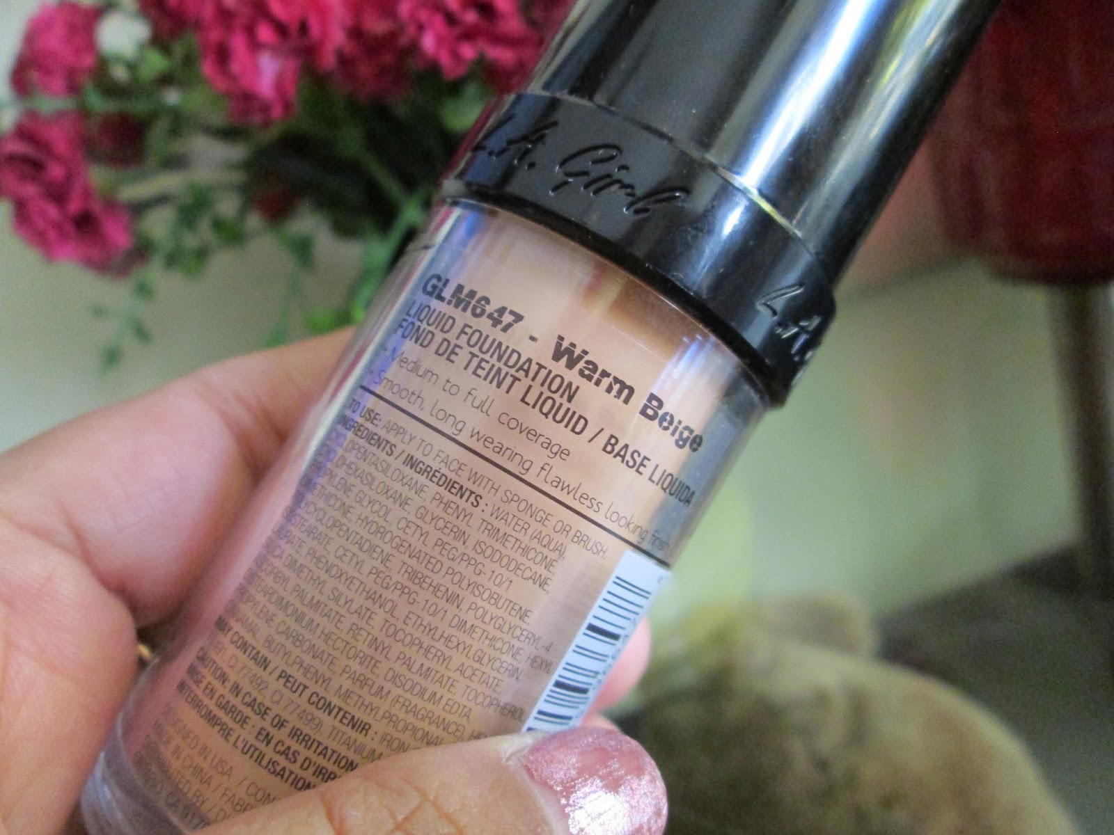 L.A Girl Pro Coverage HD Illuminating Foundation Review