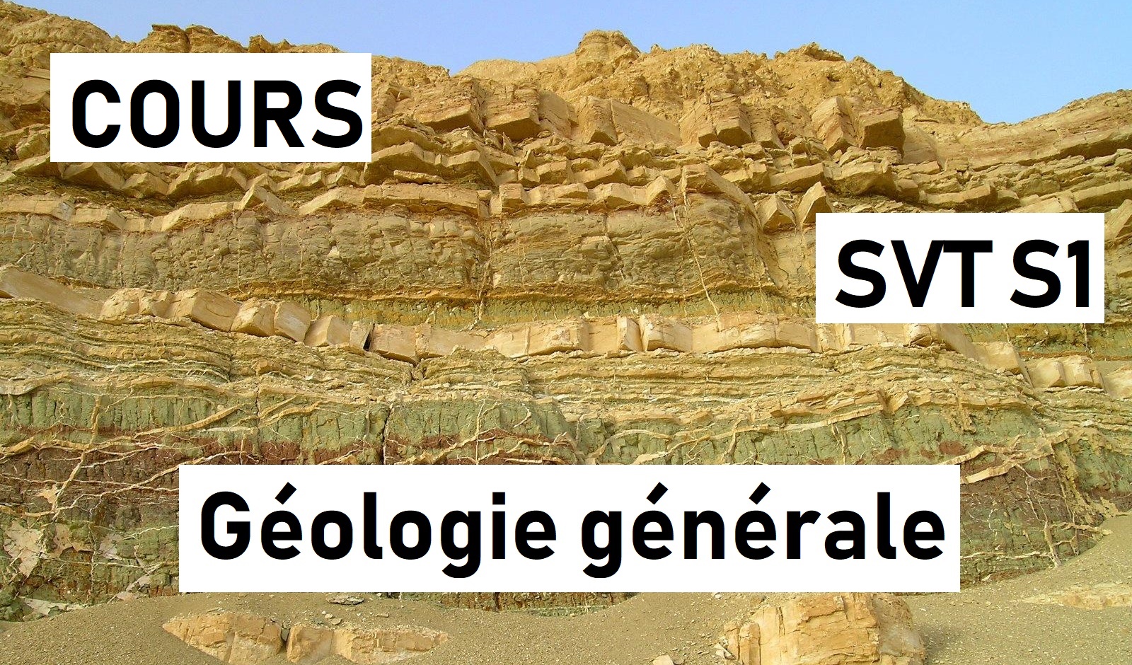 Cour Géologie générale SVT Semestre S1 PDF