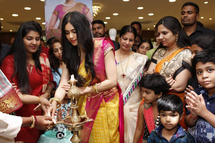 Adah Sharma Photoshoot For Saree Niketan
