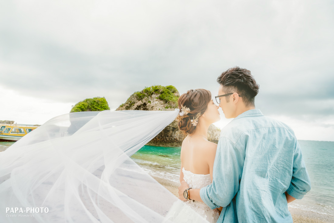 PAPA-PHOTO,自助婚紗,沖繩婚紗,阿波連,慶良間,渡嘉敷島,沖繩離島婚紗,婚紗包套