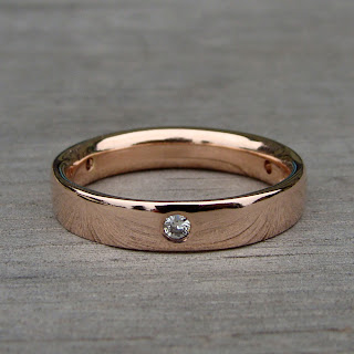 moissanite rose gold