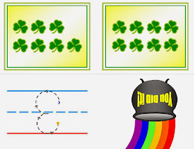 Relentlessly Fun, Deceptively Educational Shamrock Count & Write