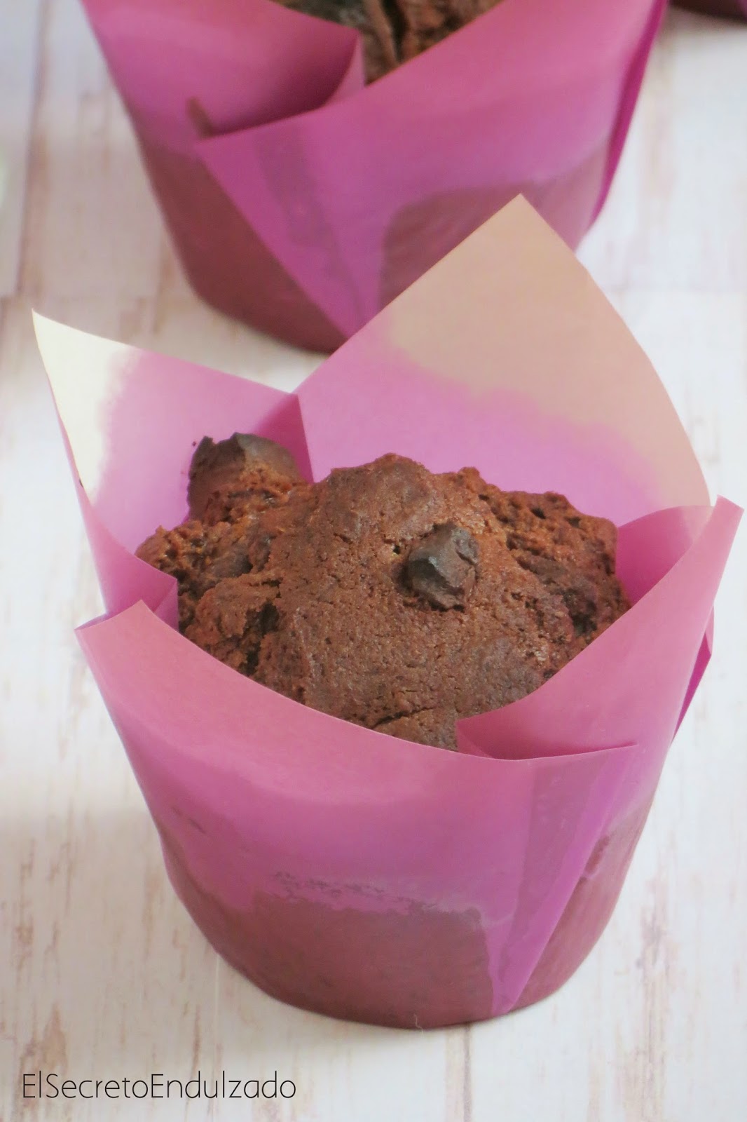 El Secreto Endulzado Muffins de Chocolate y Avena