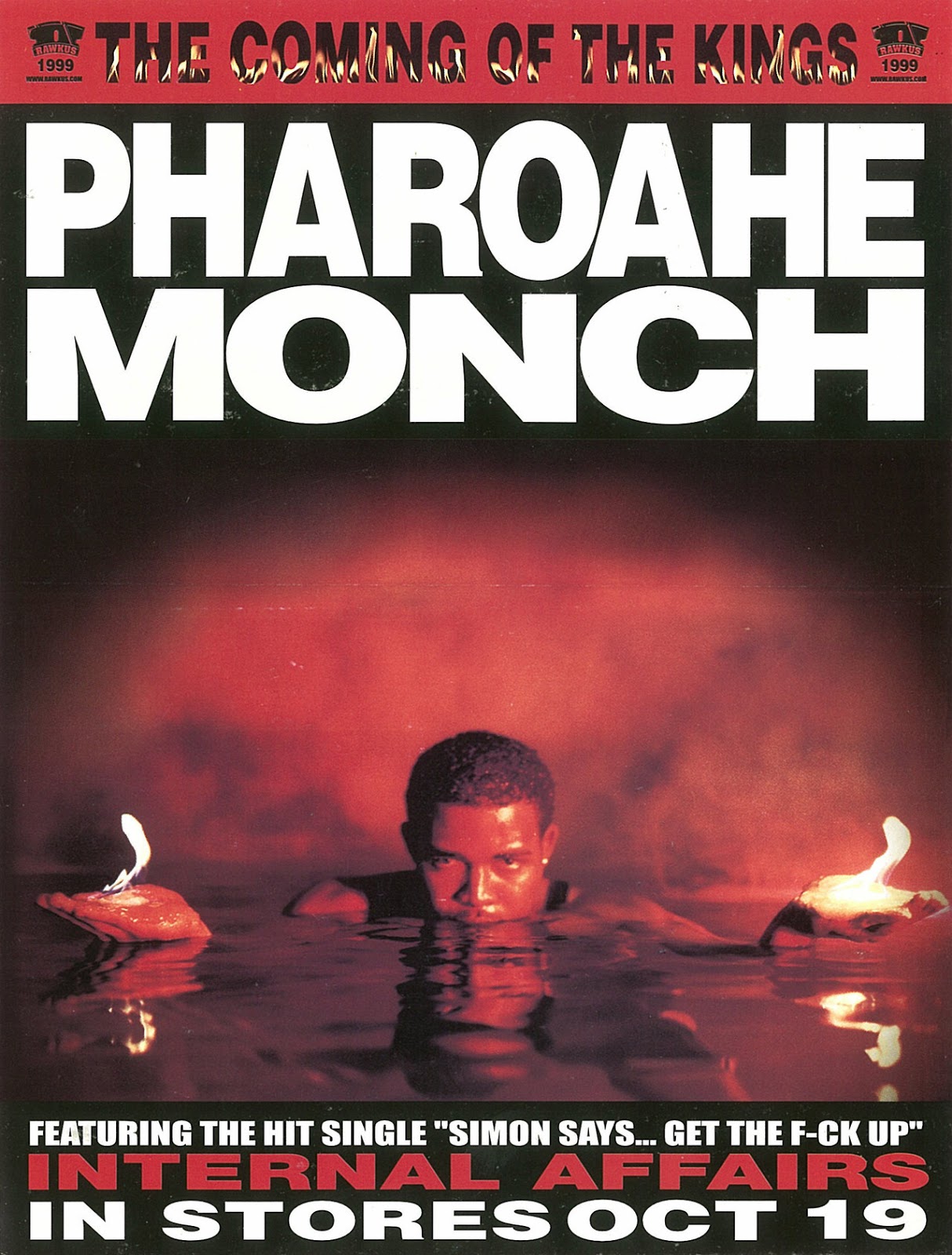 PHAROAHE MONCH - SIMON SAYS / BEHIND CLOSED DOORS - CD SINGLE RAWKUS
