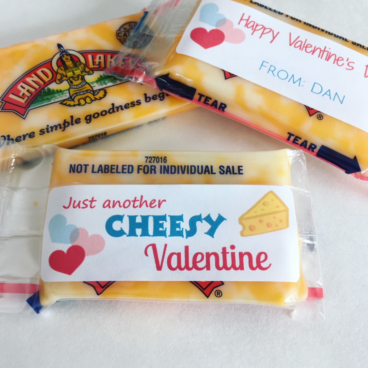Dairy Good Life: Easy Cheesy Valentines