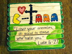 love your enemies pac-man puzzle Luke 6:27