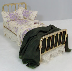 Sweet Lilacs Dressed Bed
