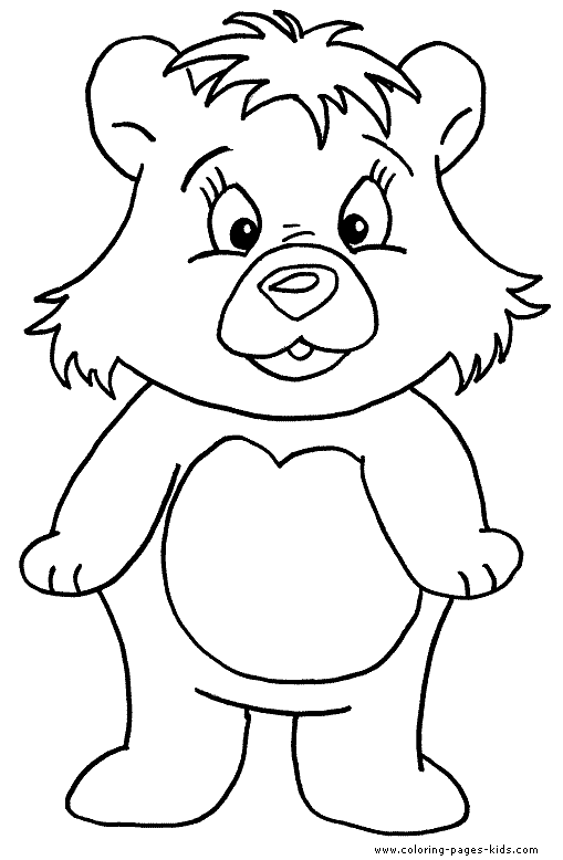 kawaii animal coloring pages - photo #27