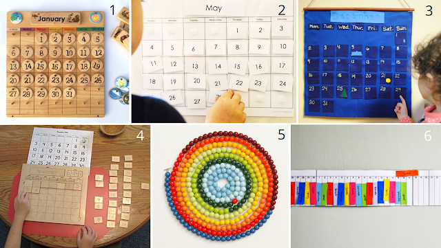 6 Kalenderideen Fur Das Montessori Kinderzimmer Und 3 Davon Zum Herunterladen Eltern Vom Mars